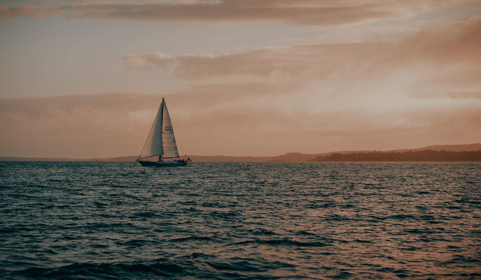 A Sailboat On The Water